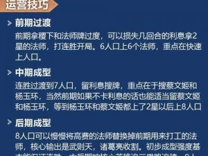 王者模拟战法师蜀国尧天流阵容攻略：深度解析打法与运营策略