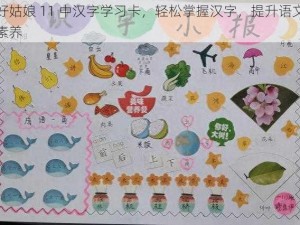 好姑娘 11 中汉字学习卡，轻松掌握汉字，提升语文素养