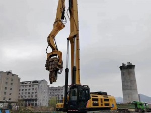 青年 gary 东北打桩机，建筑工地的好帮手