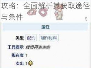 泰拉瑞亚魔力再生手环获取攻略：全面解析其获取途径与条件