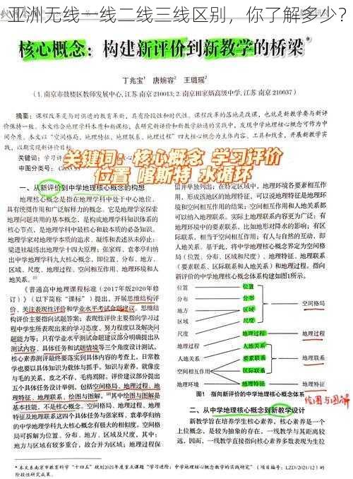 亚洲无线一线二线三线区别，你了解多少？