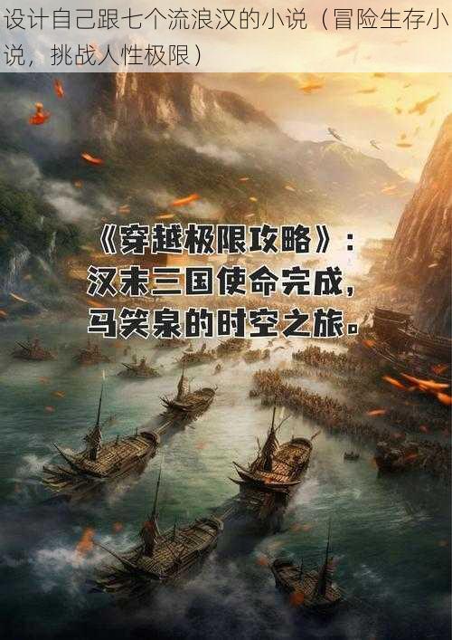 设计自己跟七个流浪汉的小说（冒险生存小说，挑战人性极限）