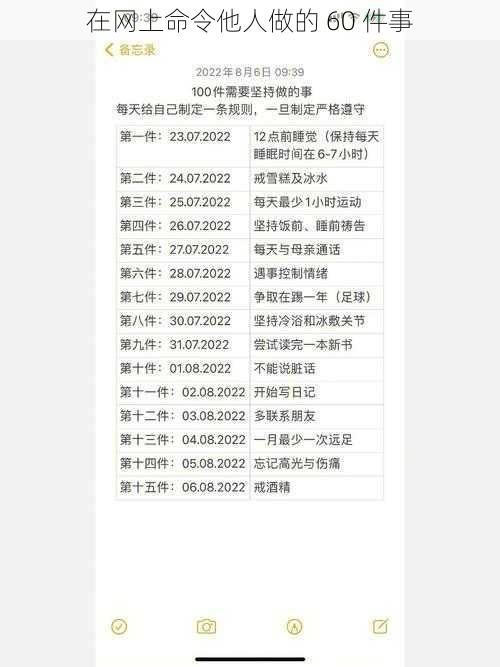 在网上命令他人做的 60 件事