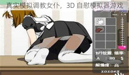 真实模拟调教女仆，3D 自慰模拟器游戏