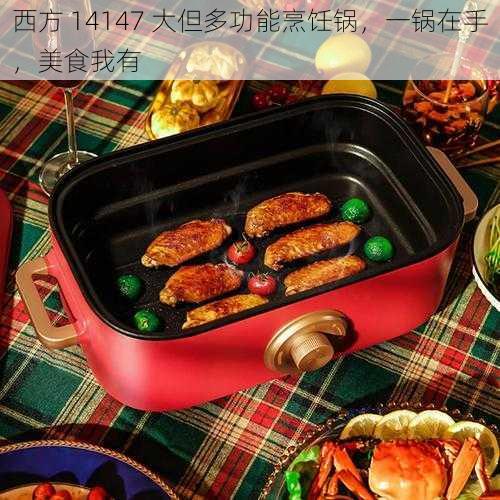 西方 14147 大但多功能烹饪锅，一锅在手，美食我有