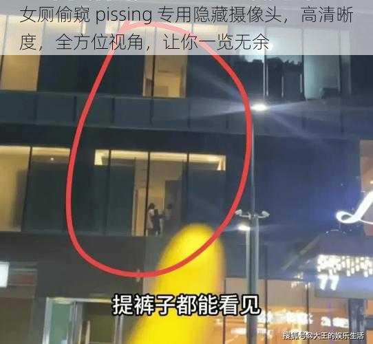 女厕偷窥 pissing 专用隐藏摄像头，高清晰度，全方位视角，让你一览无余