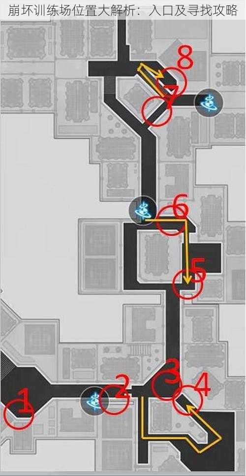 崩坏训练场位置大解析：入口及寻找攻略