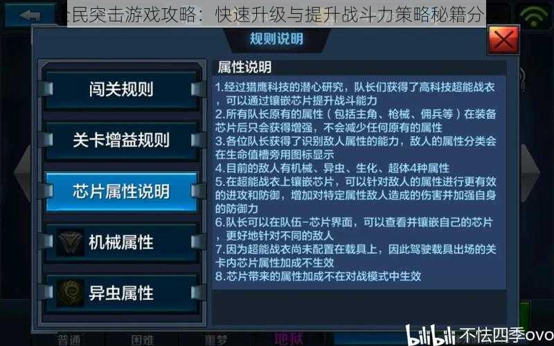 全民突击游戏攻略：快速升级与提升战斗力策略秘籍分享