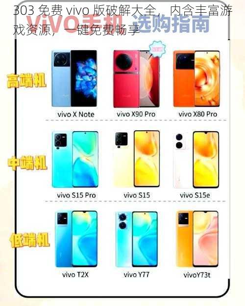 303 免费 vivo 版破解大全，内含丰富游戏资源，一键免费畅享