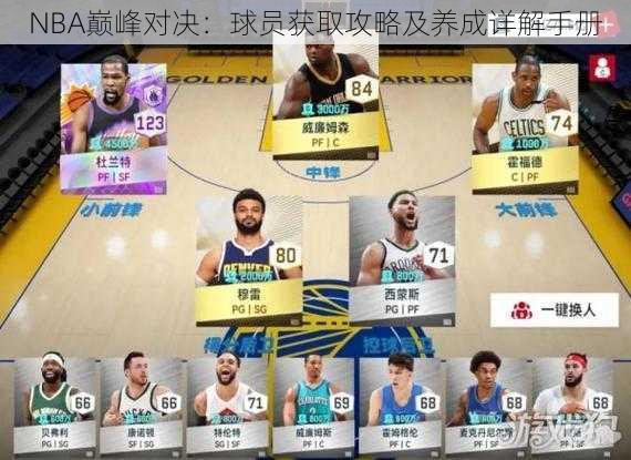 NBA巅峰对决：球员获取攻略及养成详解手册