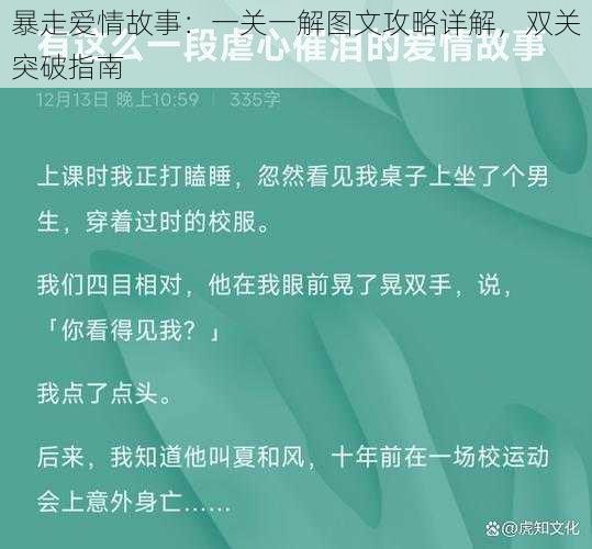 暴走爱情故事：一关一解图文攻略详解，双关突破指南